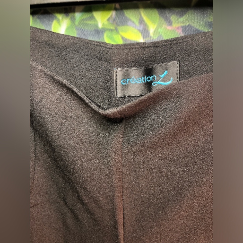 Elegant Black Women's Pants with Bow Detail - Picture 12 of 13
